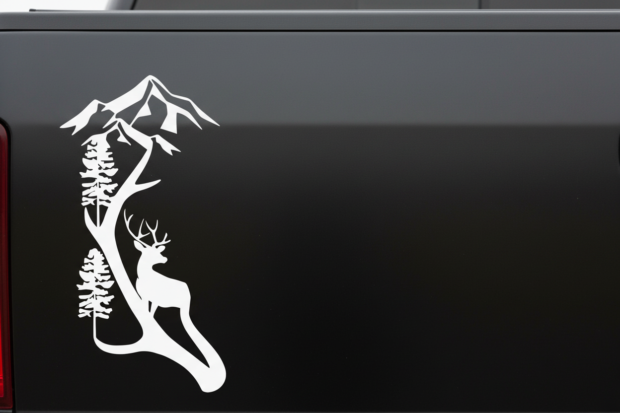 Buck in the Wild Decal