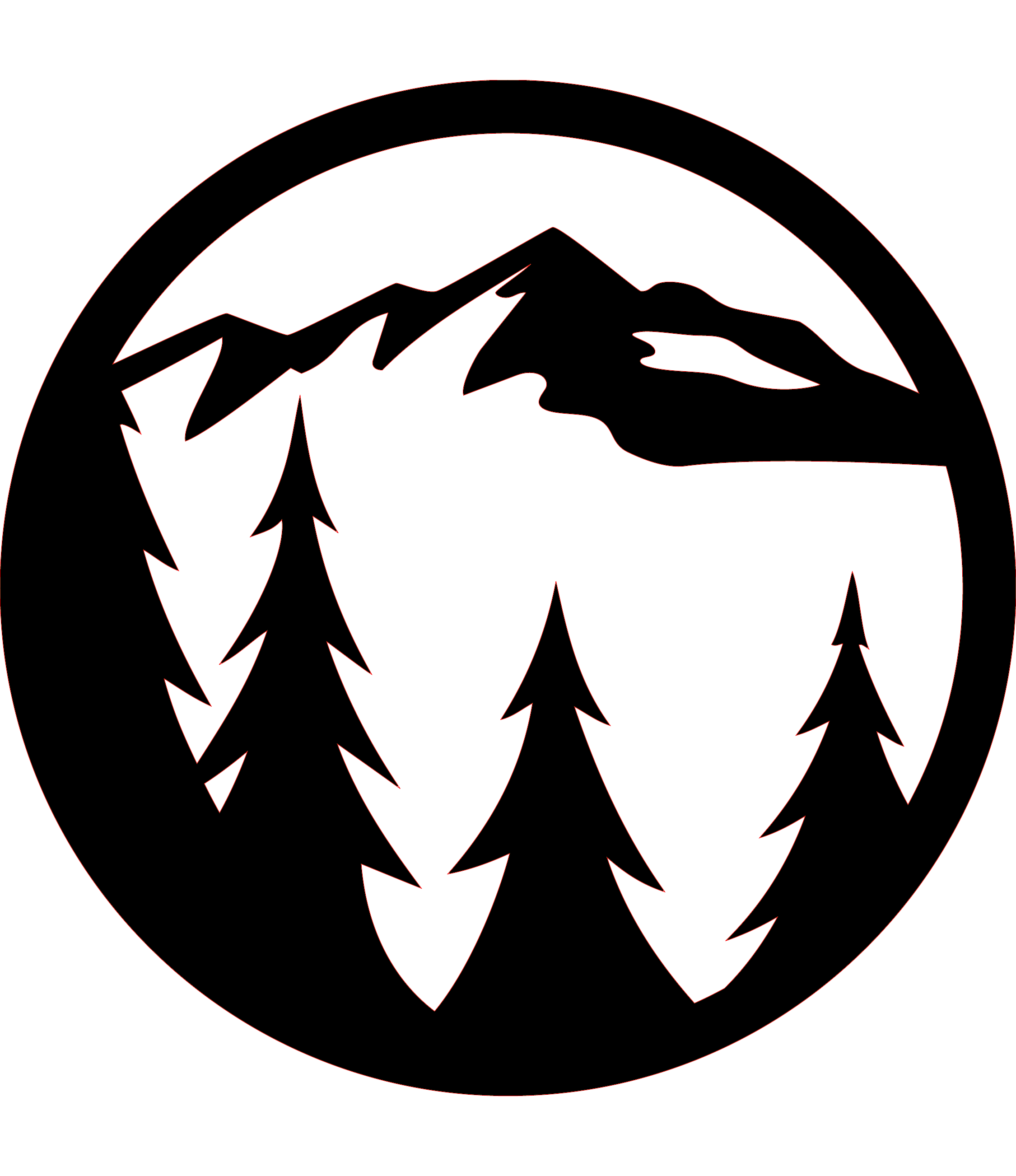 Wilderness Badge Decal