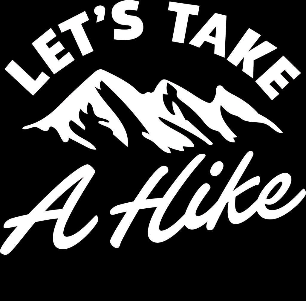 Let's Take a Hike Decal