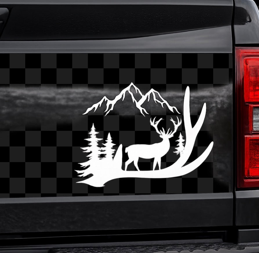 Buck Wild Decal
