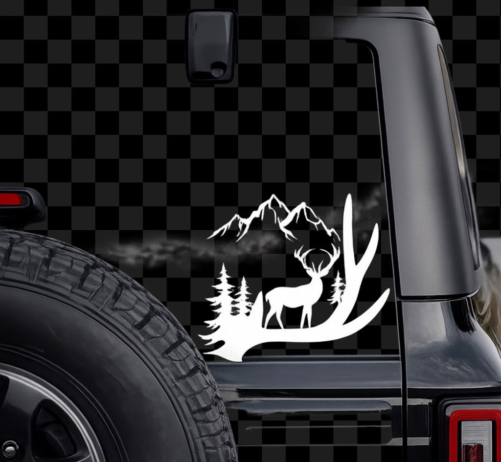 Buck Wild Decal
