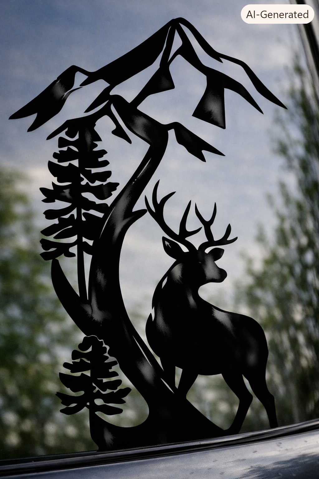 Buck in the Wild Decal