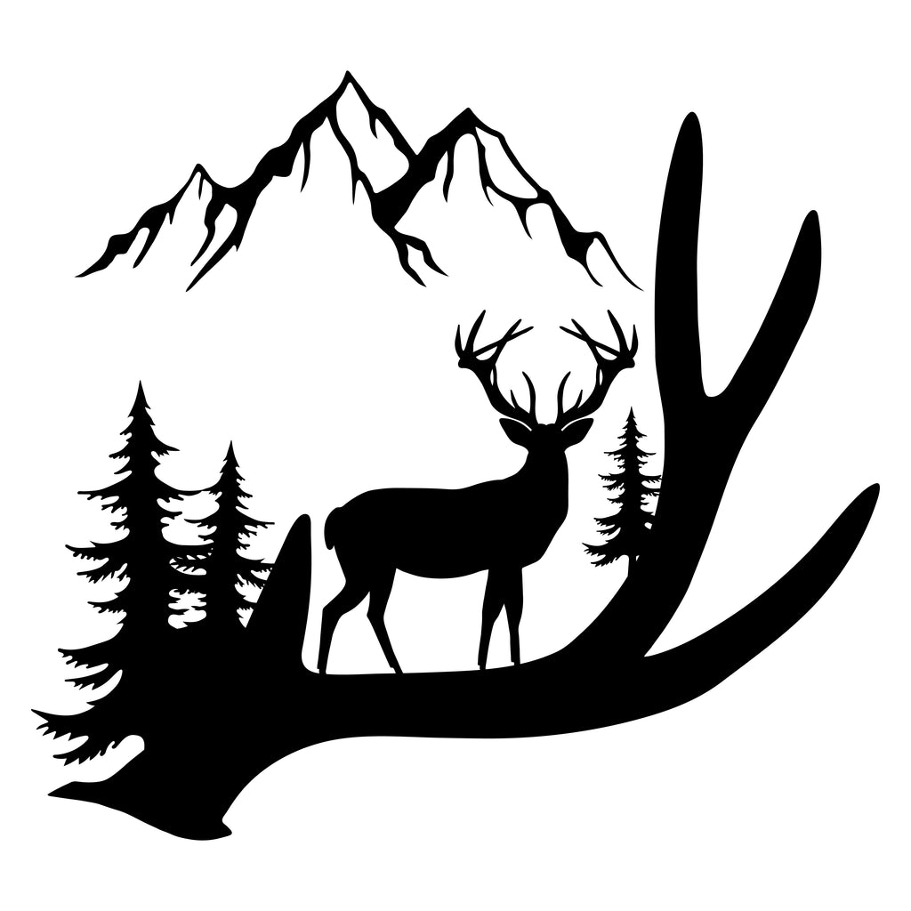 Buck Wild Decal