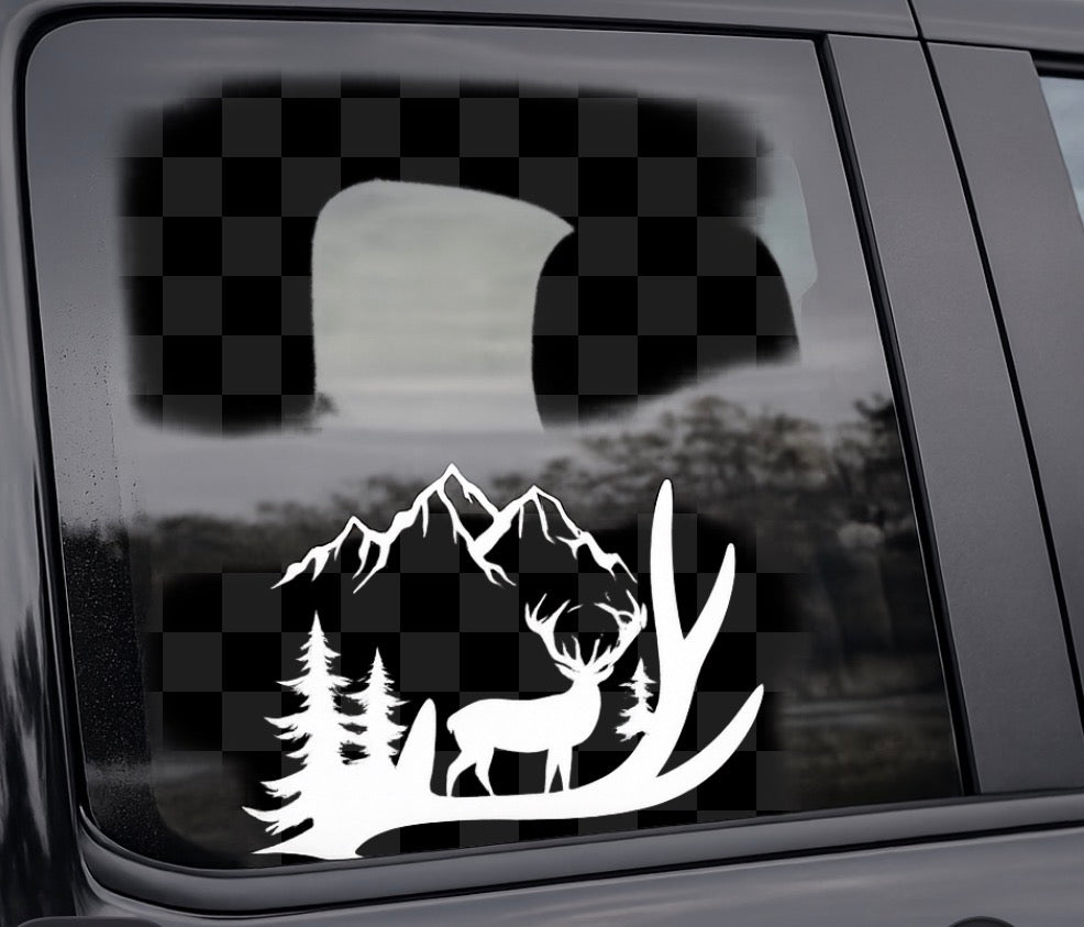Buck Wild Decal