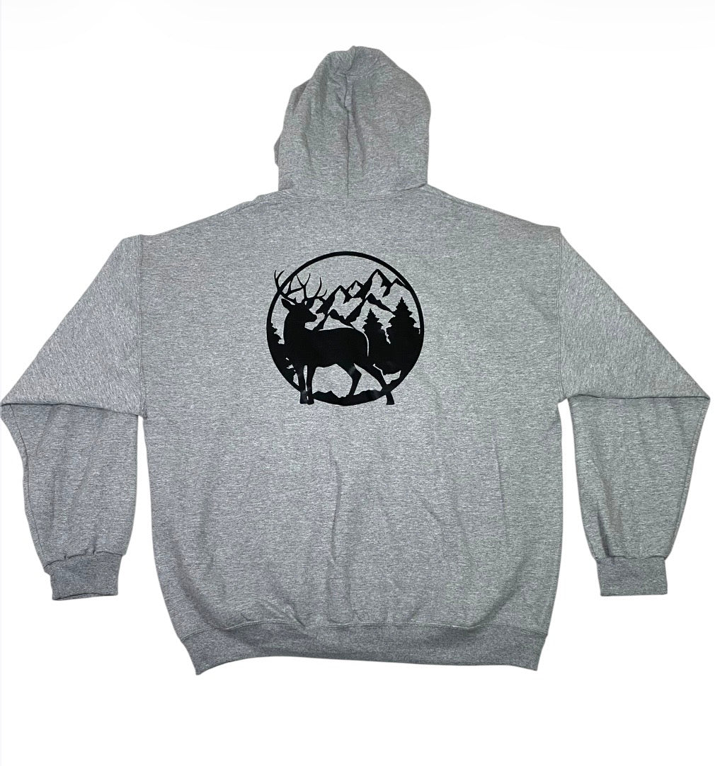 Rugged Origins - Gray - Stag Circle