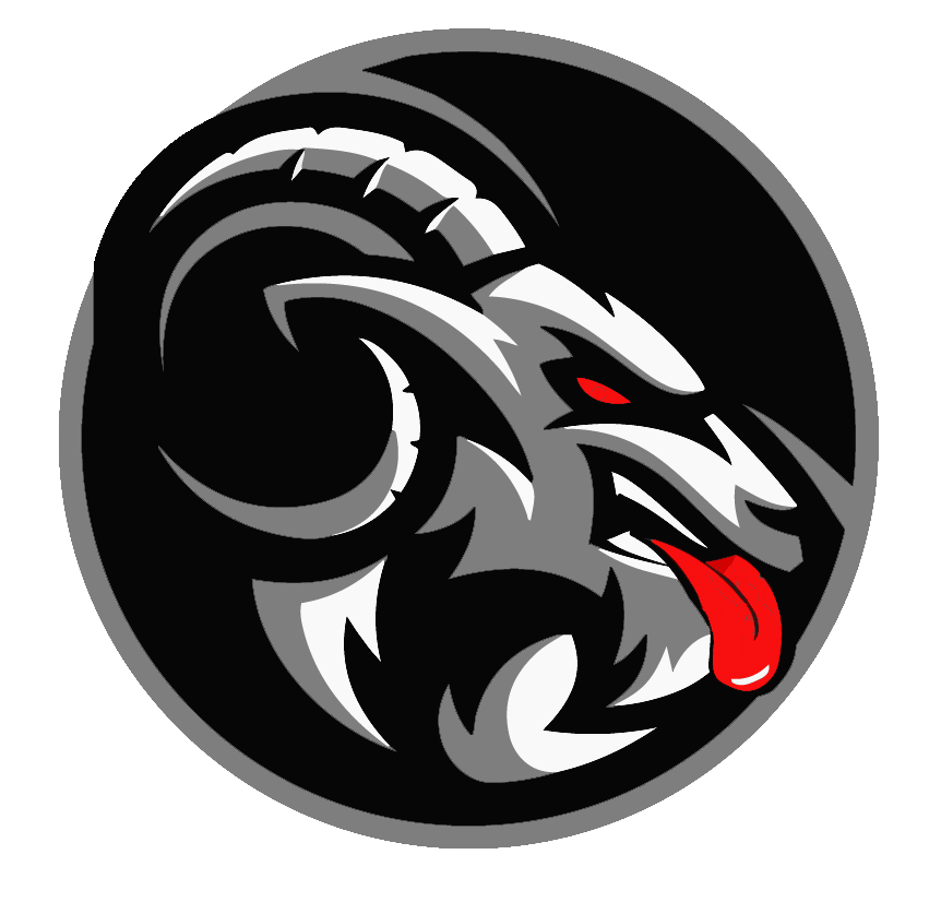 Naughty Goat Attitude - Intensity 11"x11" Decal