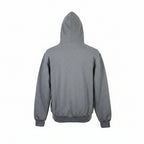 Gray hoodie on a white background