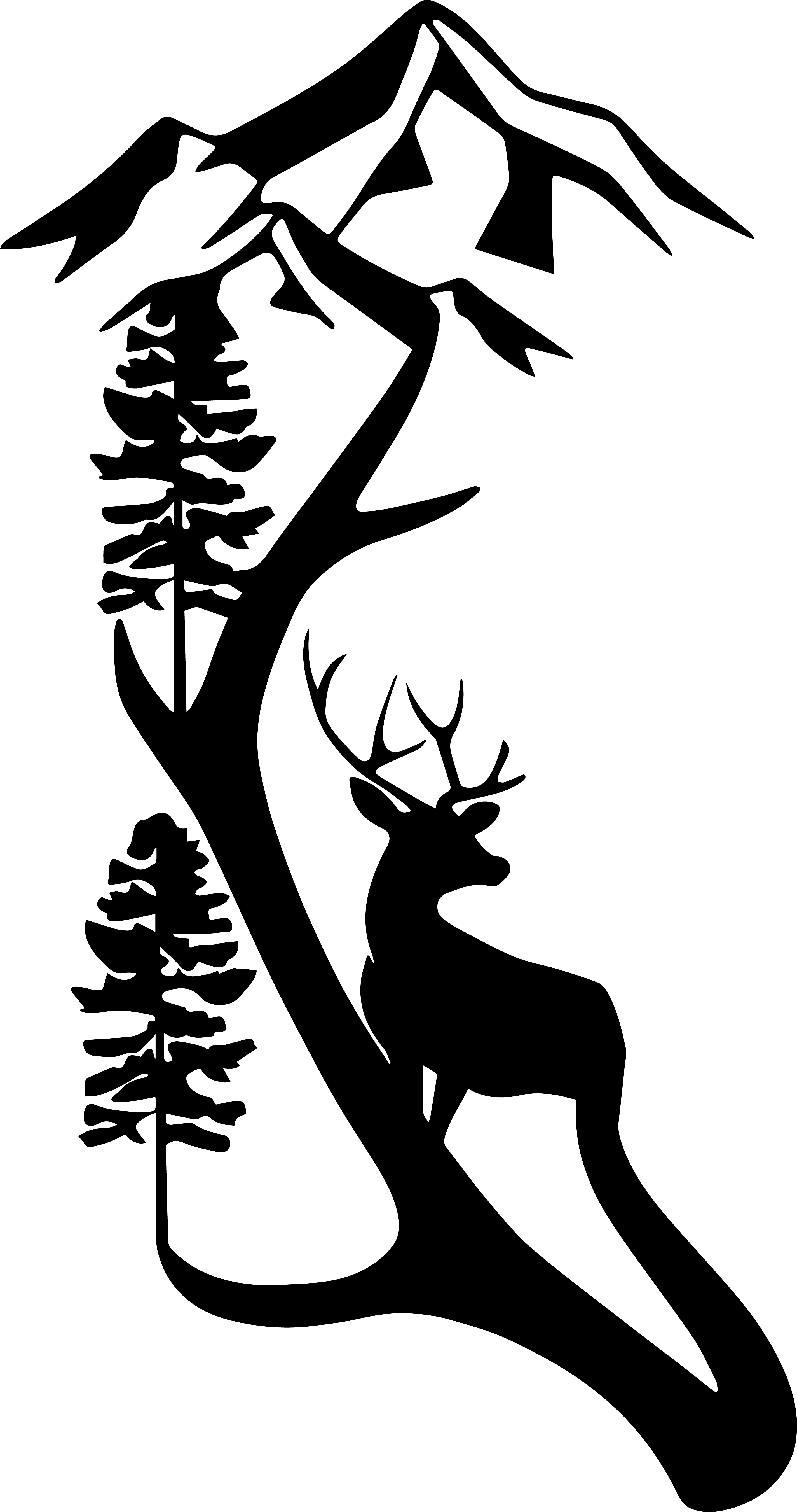 Buck in the Wild Decal