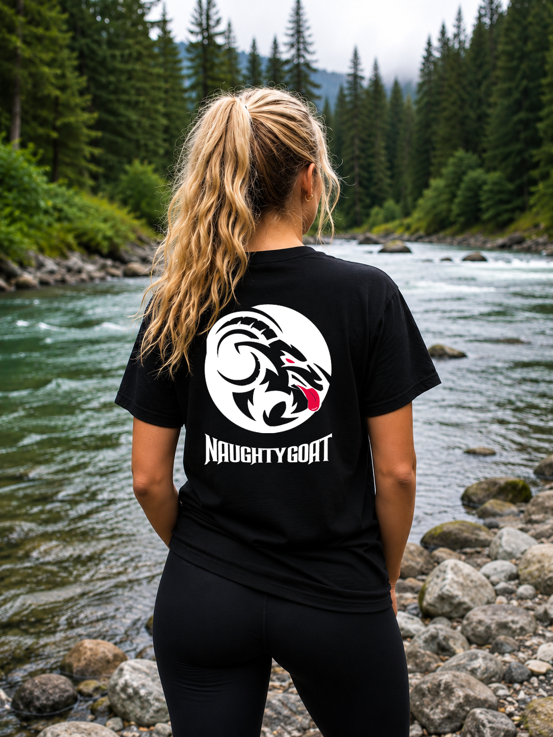 Naughty Goat Attitude T's - Untamed